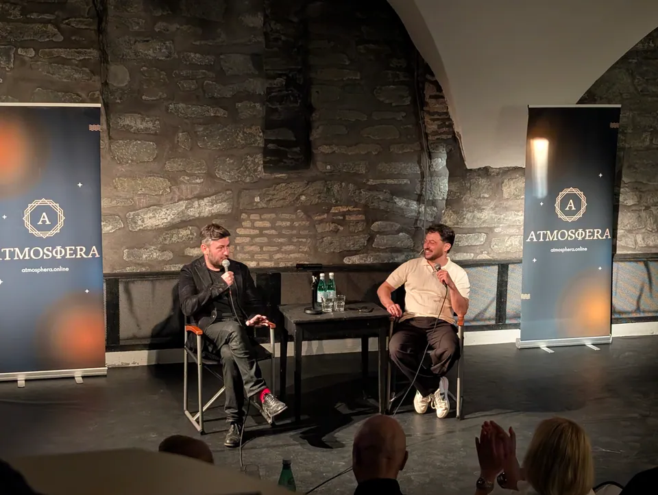 Dmitry Glukhovsky at ATMOSФERA, Theater Stok